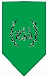 He Is Risen Screen Print Bandana in Many Colors