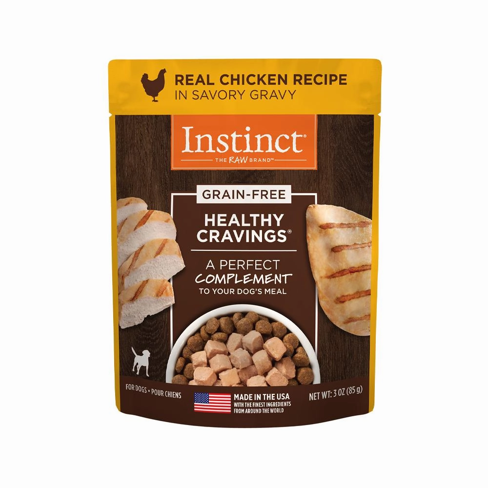 Healthy Cravings Grain Free Chicken Complement Dog Pouch