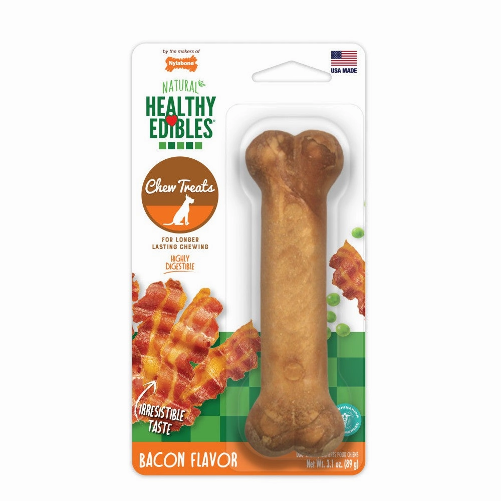 Healthy Edibles Bacon Flavor Dog Dental Chew