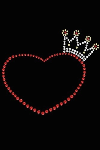 Heart with Crown Bandana- Many Colors