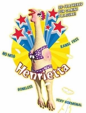 Henrietta The Chicken Dog Toy