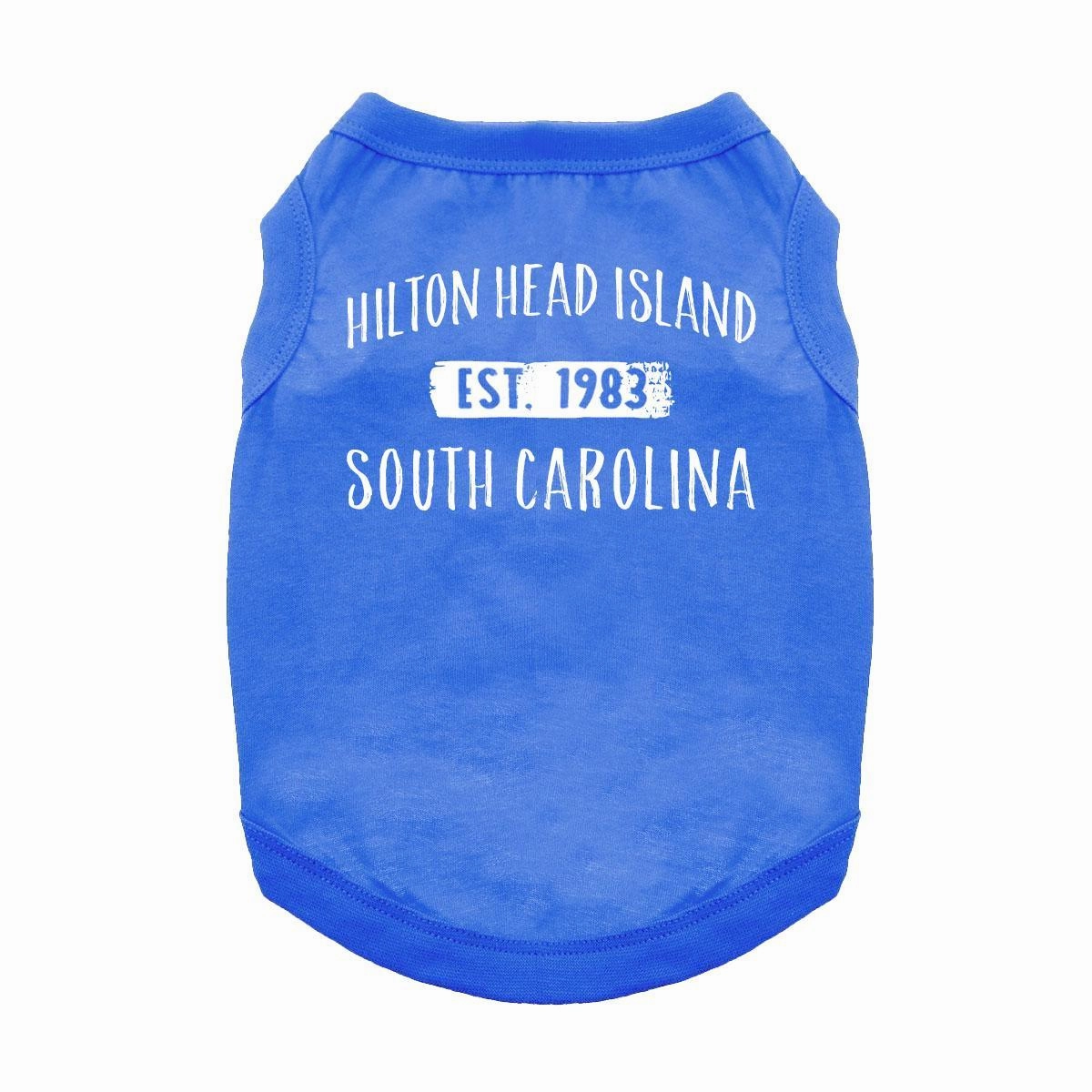Hilton Head Island, SC Tank Top - Blue