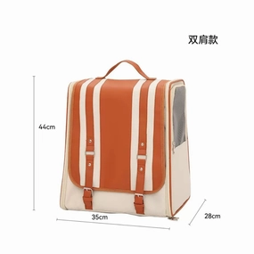 Hoopet Pet Lift-Front Shoulder Bag (Brown)