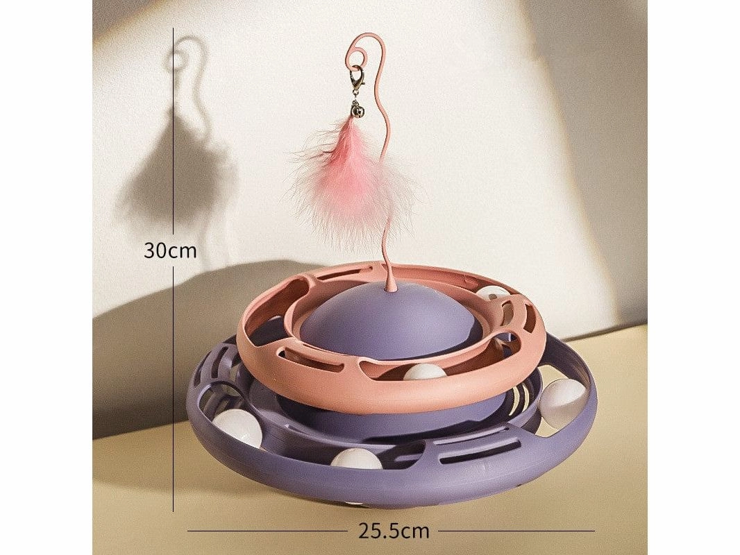 Hoopet Pet Toy Cat Planet 25.5x30Cm
