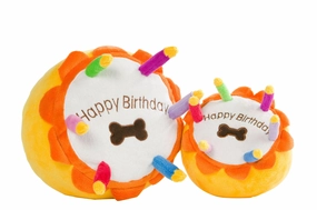House of Paws Happy Birthday Cake Dog Toy