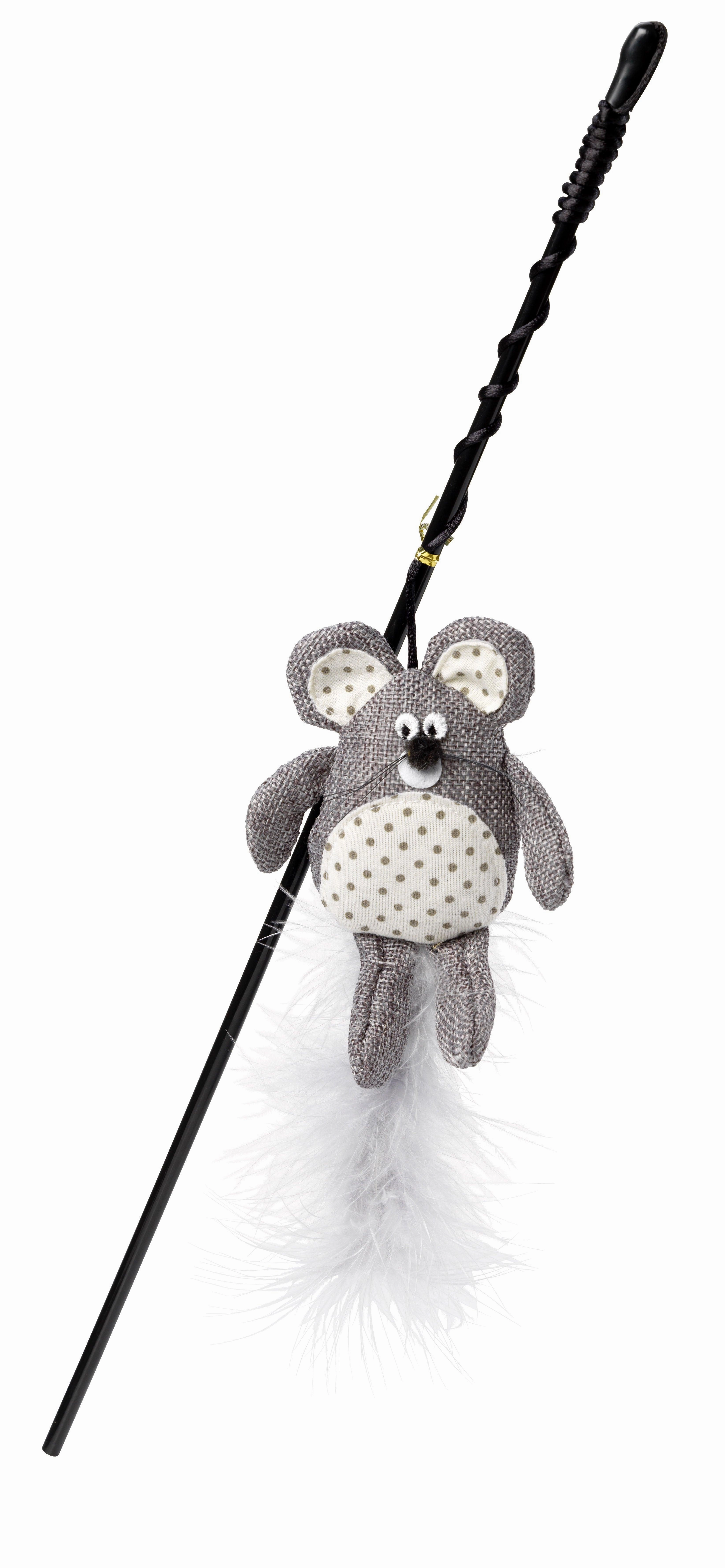 House of Paws Really Mice Hessian Cat Wand x4