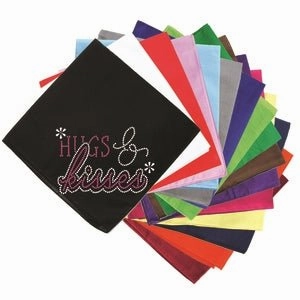 Hugs & Kisses #2 Bandana- Many Colors