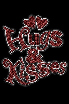Hugs & Kisses Bandana- Many Colors