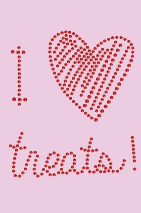 I Love Treats Bandana- Many Colors
