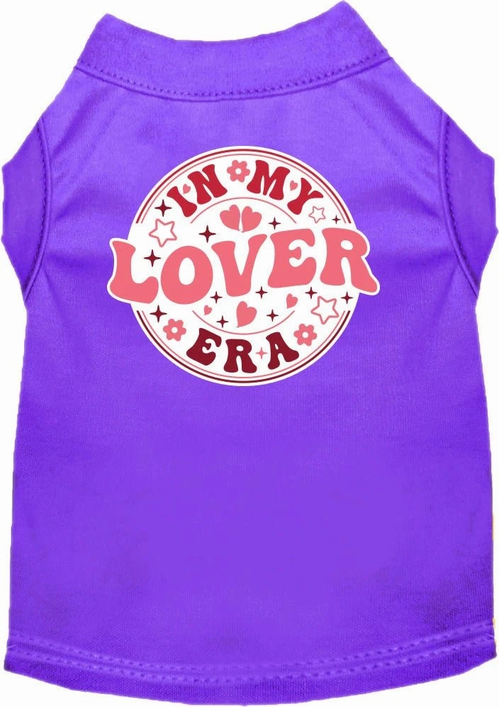 In My Lover Era Screen Print Dog Shirt in Many Colors