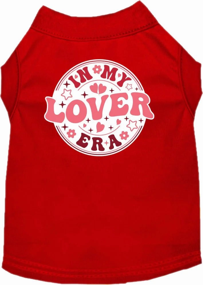 In My Lover Era Screen Print Dog Shirt in Many Colors