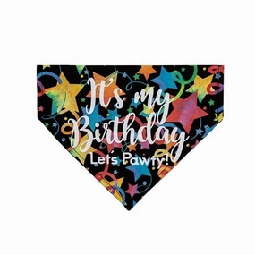 It's my Birthday Let's Pawty! Dog Bandana