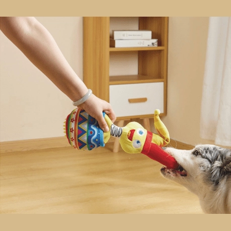 Joyful Snack Attack Dog Toy - Jester