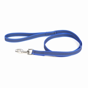 Julius-K9 Color & Gray With Handle Leash - Blue-Gray Width 2 Cm & Length 1.2 Meter