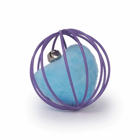 Kazoo Cat Toy Jingle Chase Ball Assorted Colours