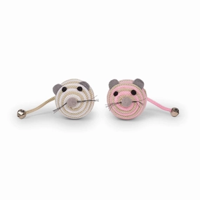 Kazoo Cat Toy Jingle Mouse Assorted Colours