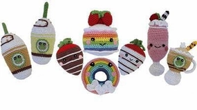 Knit Knack Sweet Tooth Toy Dog Toy