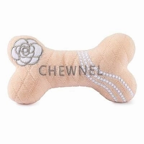Koko Chewnel Blush Bone Dog Toy