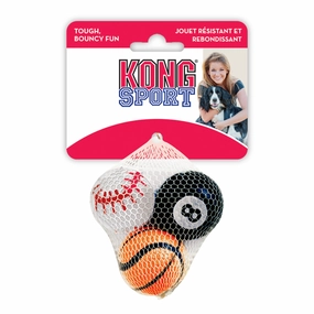 KONG Airdog Sport Balls Dog Toy Assorted 3 Pack Small ($)($)