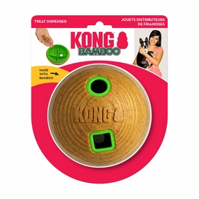 KONG Bamboo Feeder Ball Medium Dog Toy