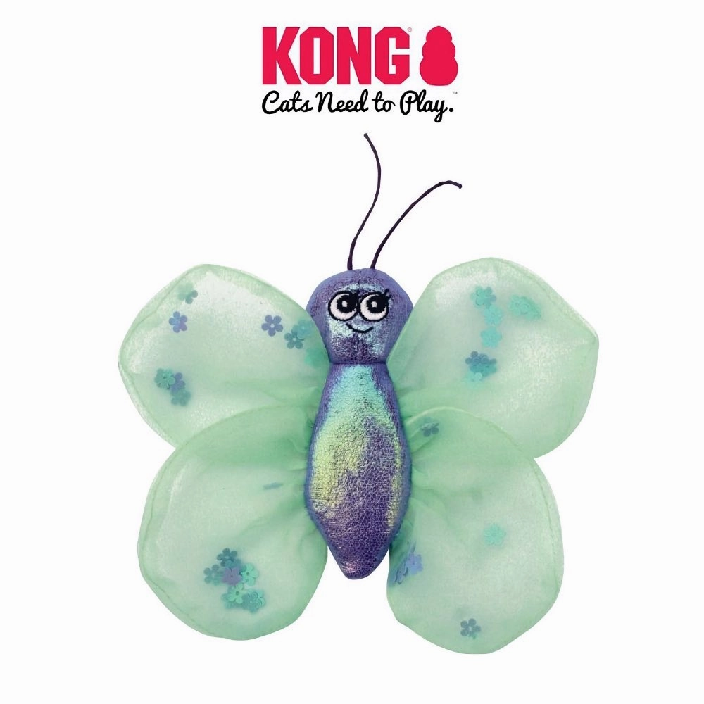 Kong Better Buzz Butterfly Cat Toy