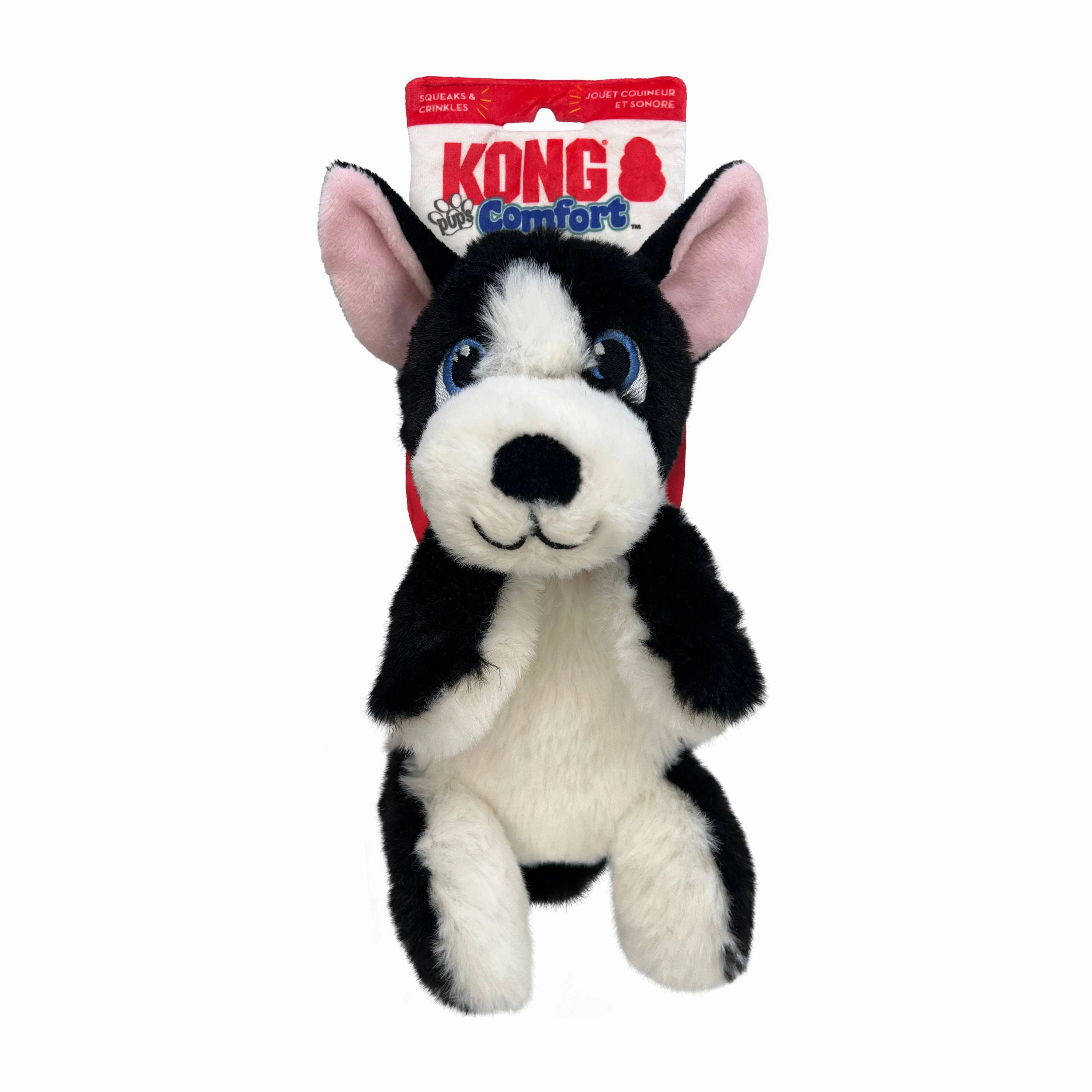 KONG Comfort Pups Boss Small Soft Dog Toy