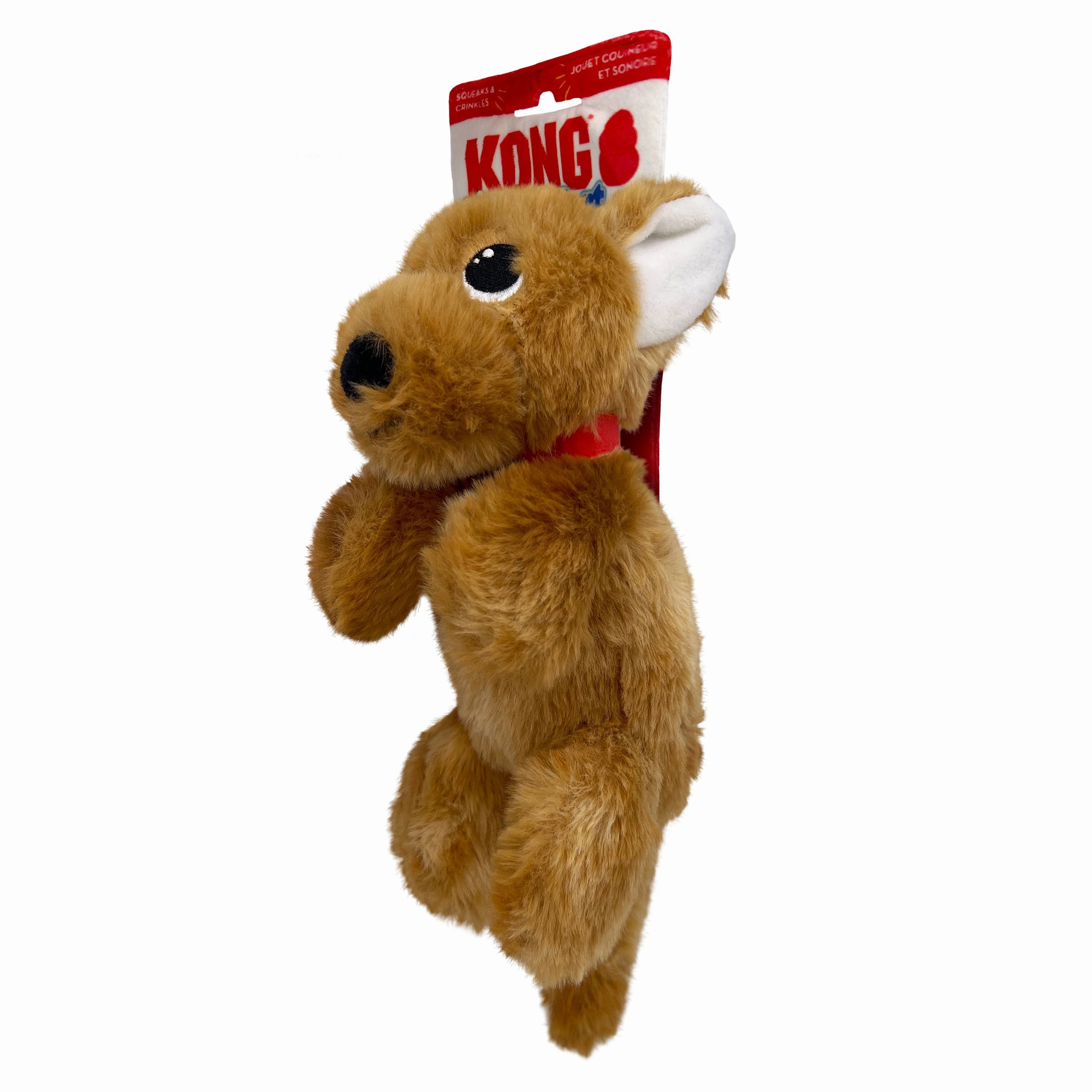 KONG Comfort Pups Peanut Small Soft Dog Toy