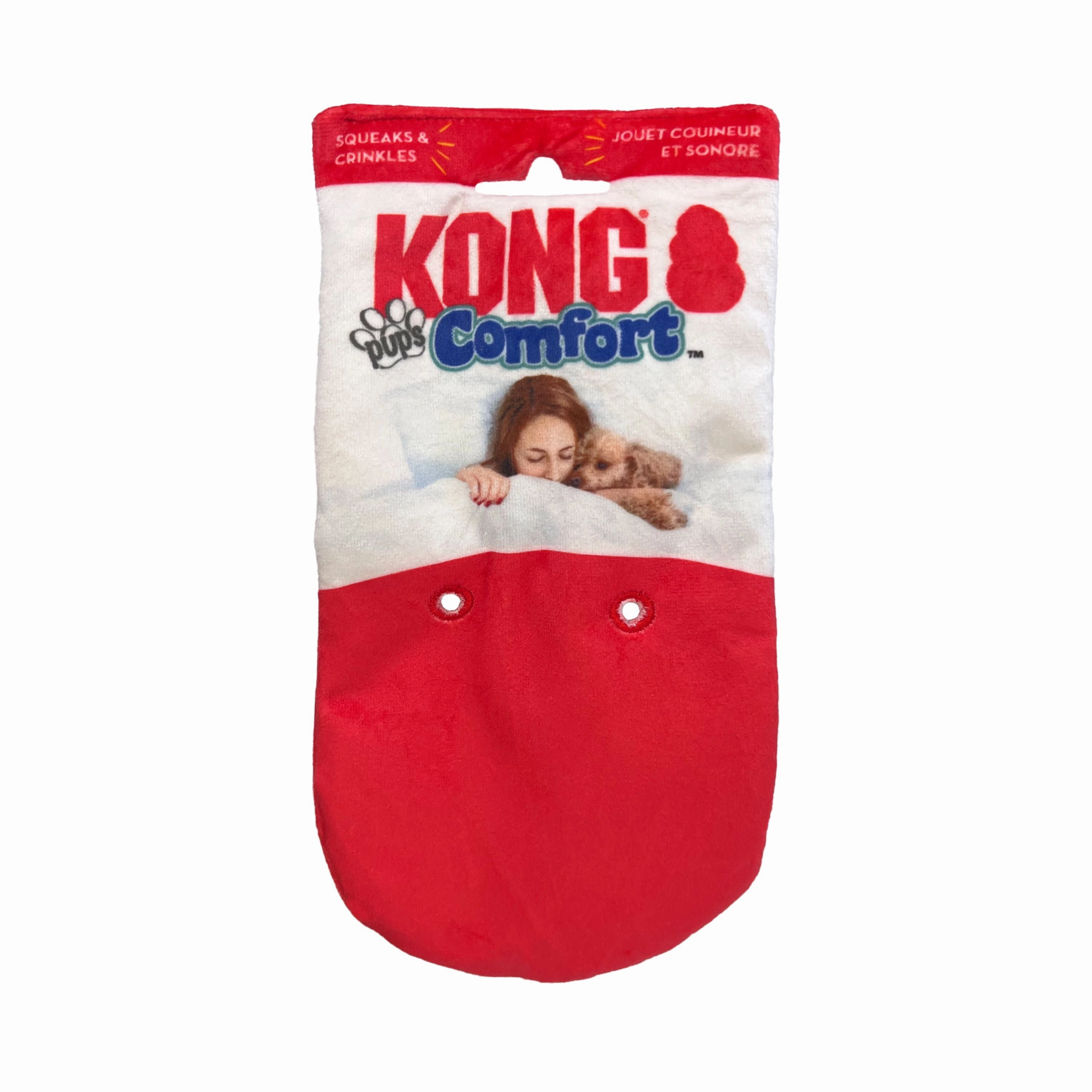 KONG Comfort Pups Spot Medium Soft Dog Toy