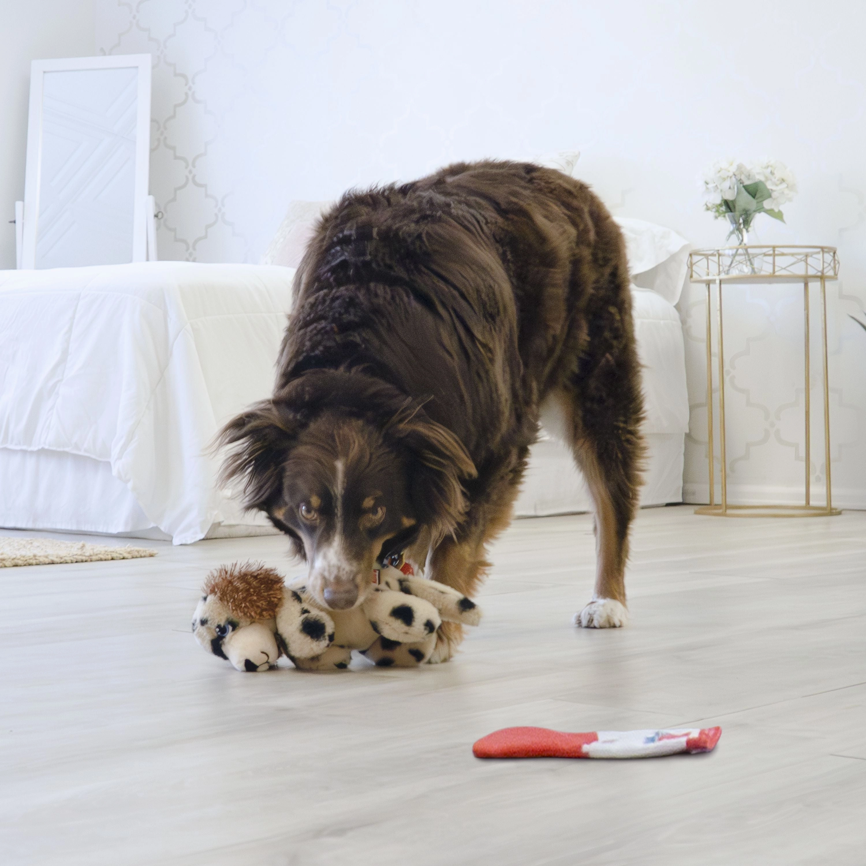 KONG Comfort Pups Spot Medium Soft Dog Toy