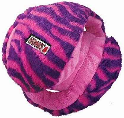 KONG Funzler Dog Toy Purple/Pink