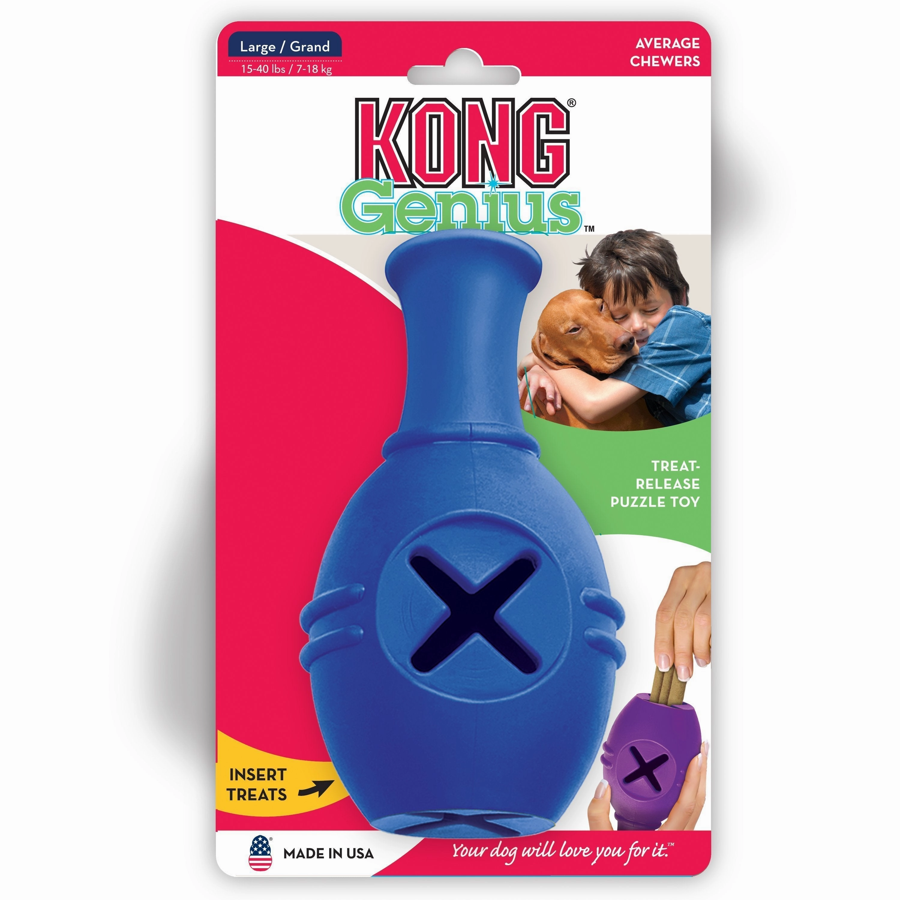 KONG Genius Leo Large Dog Toy