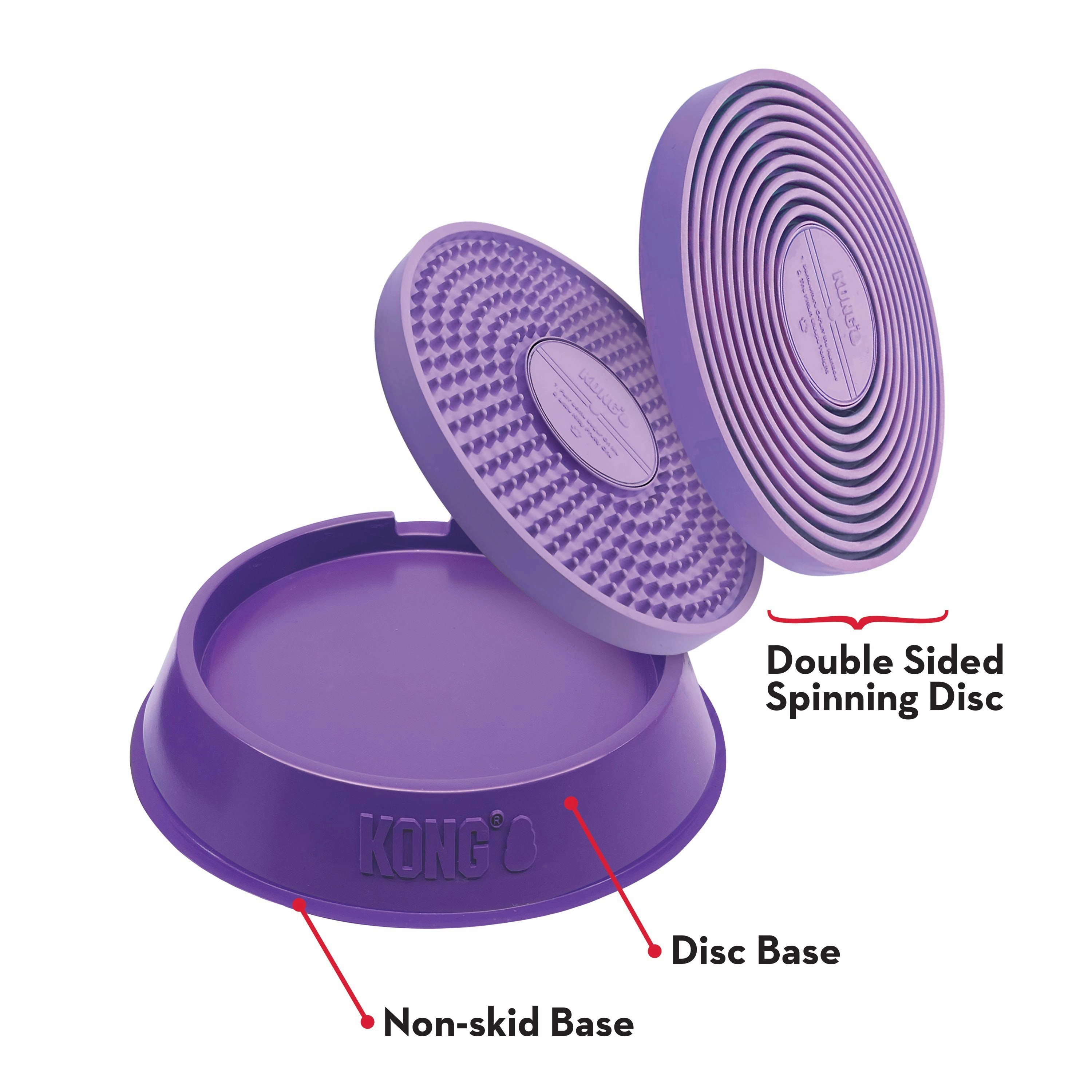 KONG Licks Spinz Interactive Cat Toy