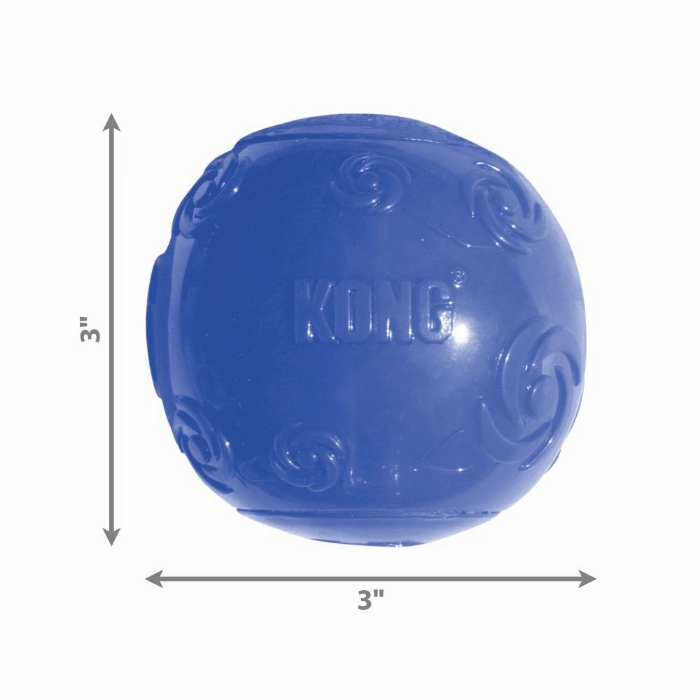 Kong Squeez Ball Toy for Dogs (Blue)