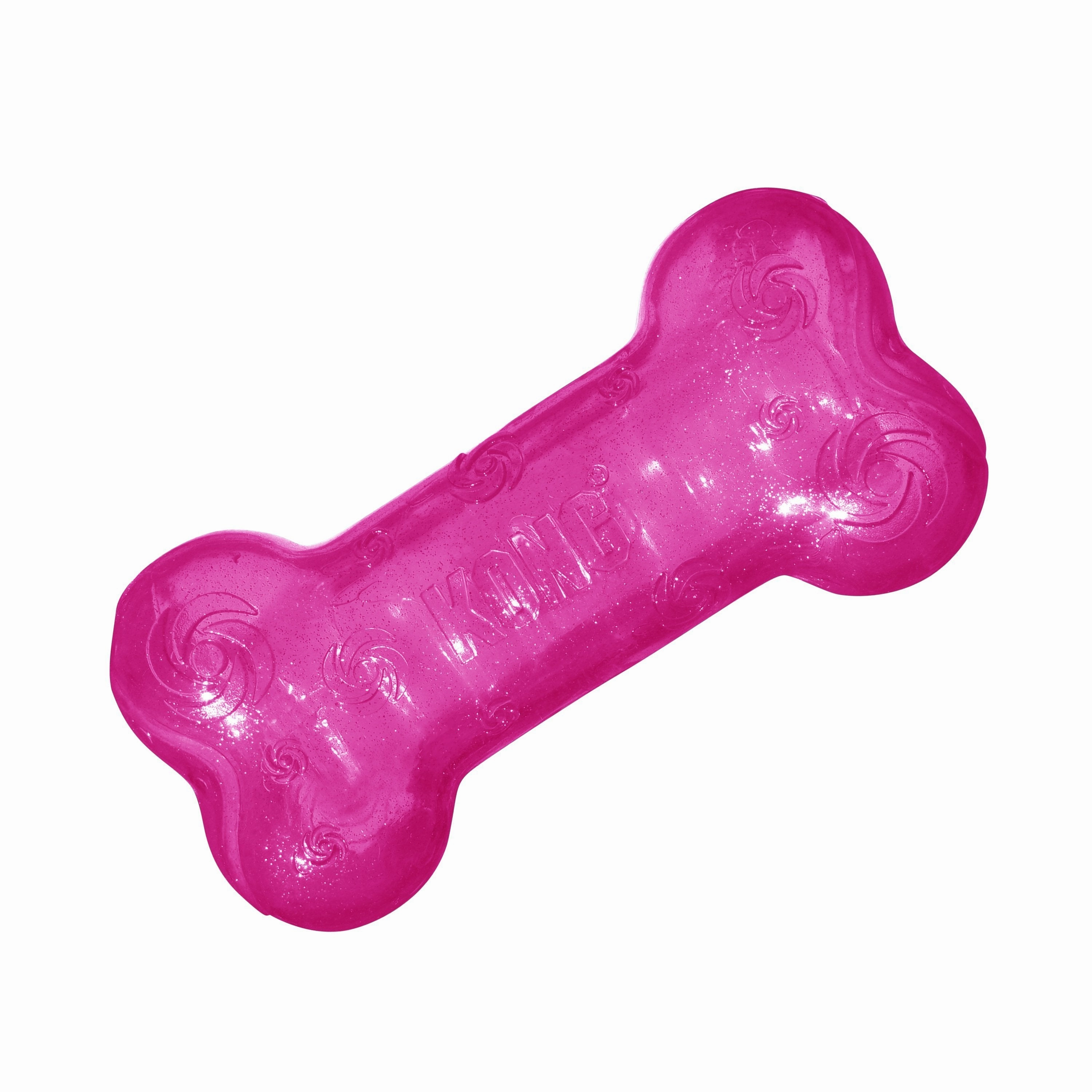 KONG Squeezz Crackle Bone Large Dog Toy ($)($)