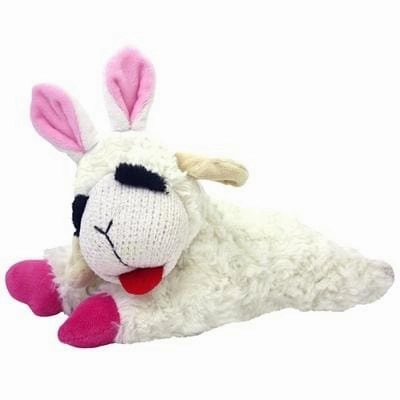 Lamb Chop Easter Bunny Dog Toy