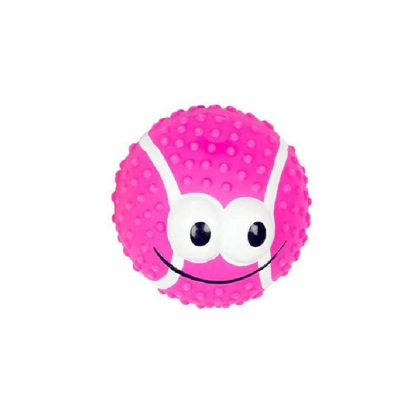 Latex Tennis Ball Smiley Mix 4cm mixed colors