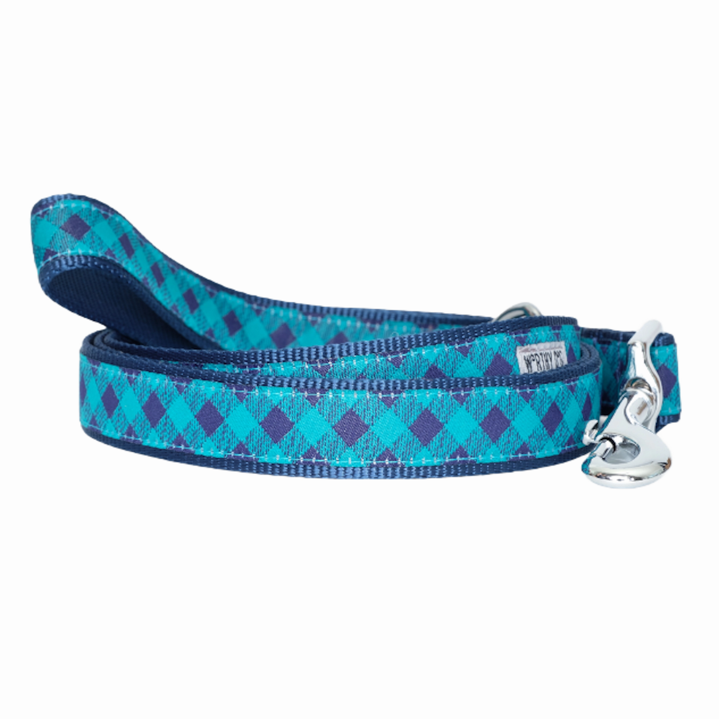 Leash | Bias Buffalo Plaid Navy & Green