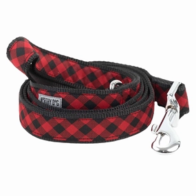 Leash | Bias Buffalo Plaid Red