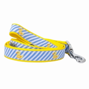 Leash | Blue Stripe Rubber Duck