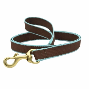 Leash | Brown & Aqua