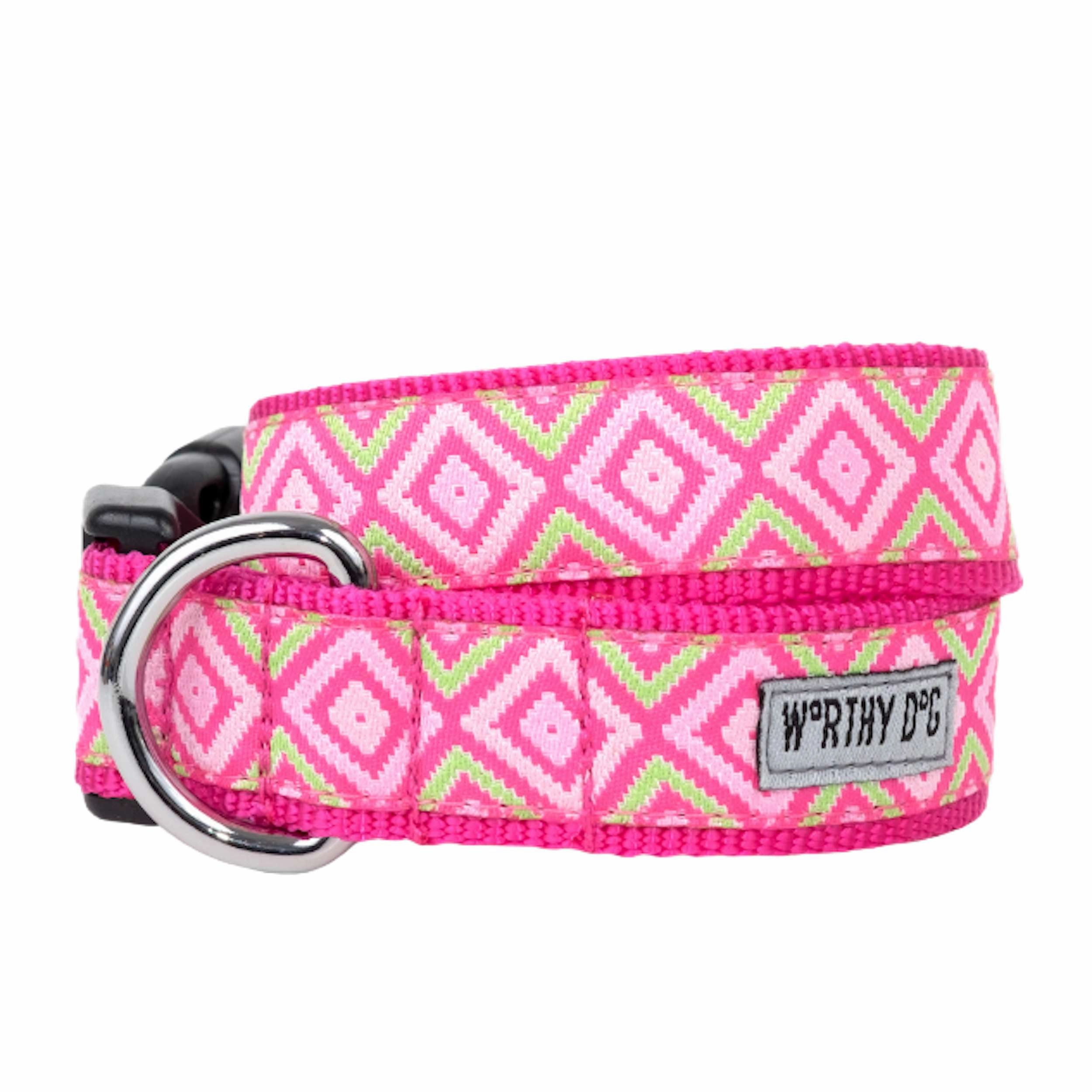 Leash | Graphic Diamond Pink
