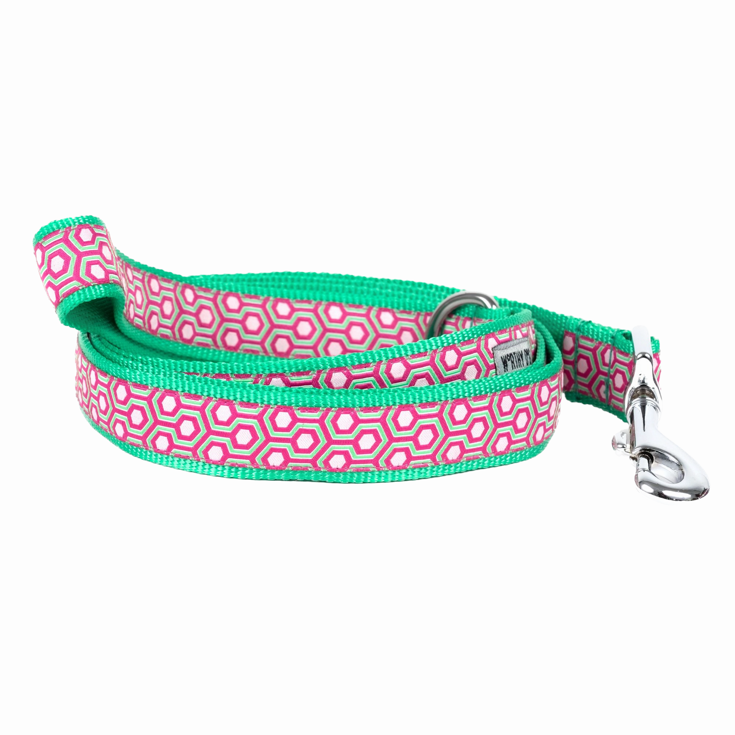 Leash | Hexagon Pink