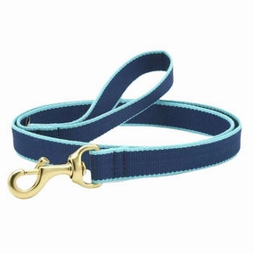 Leash | Navy & Aqua