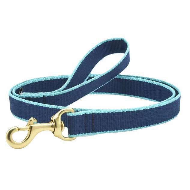 Leash | Navy & Aqua