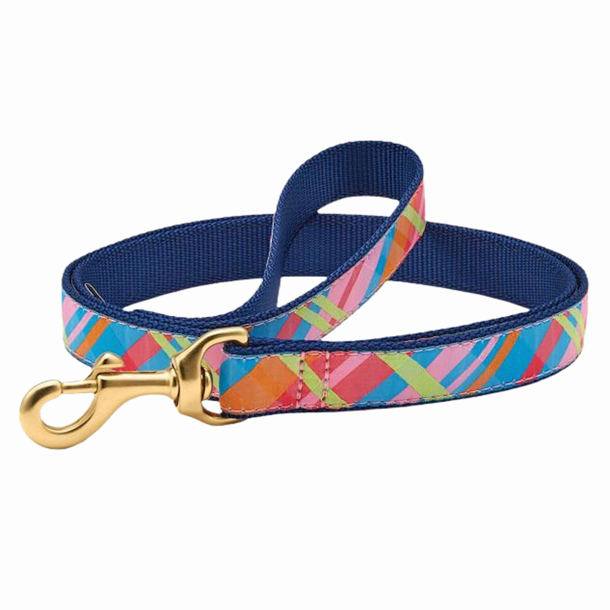 Leash | Pink Madras