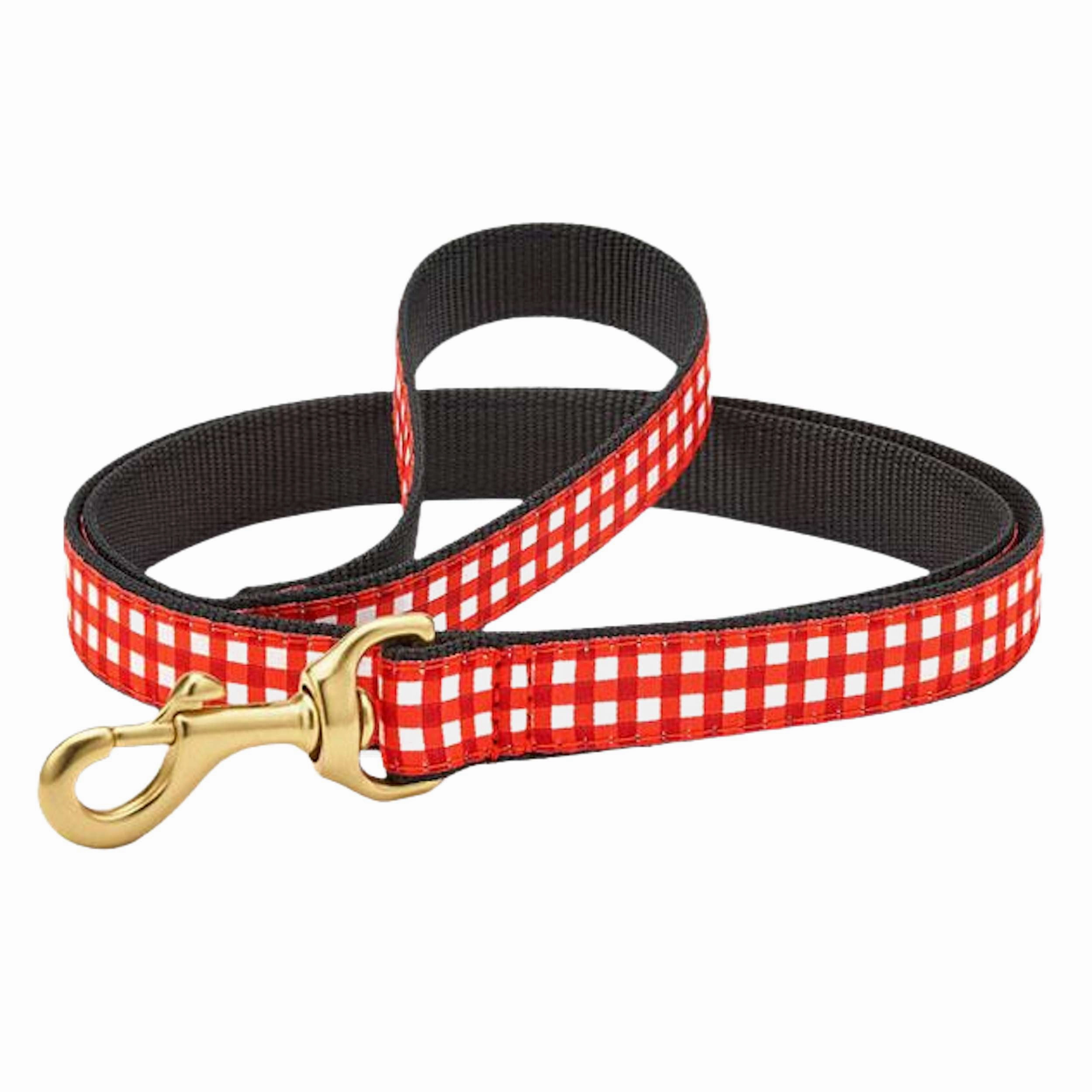 Leash | Red Gingham