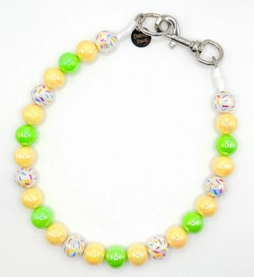 Lemon-Lime Fiesta! Beaded Collar