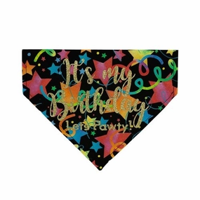 Let's Pawty! Birthday Dog Bandana