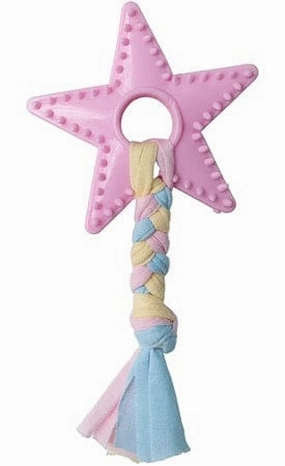 Lil Star Dog Chew Toy - Pink