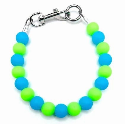 Limelight Glow In The Dark Beaded Pet Collar